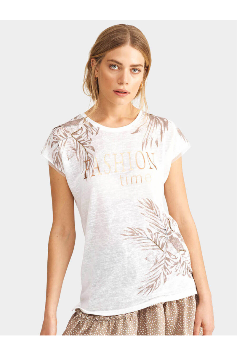 Дамска блуза 601747-01 INDIGO Fashion