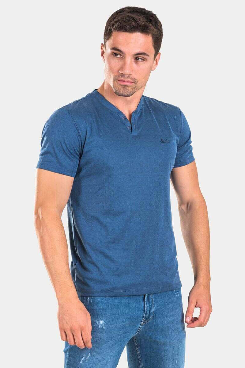 Мъжка тениска 35490-08 INDIGO Fashion