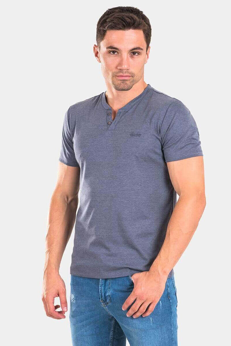 Мъжка тениска 35490-13 INDIGO Fashion