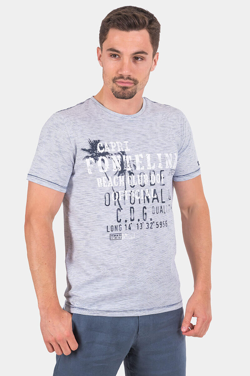 Мъжка тениска 35563-18 INDIGO Fashion