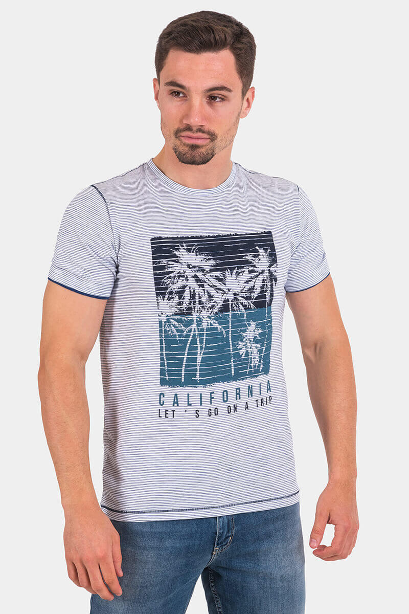 Мъжка тениска 35570-18 INDIGO Fashion