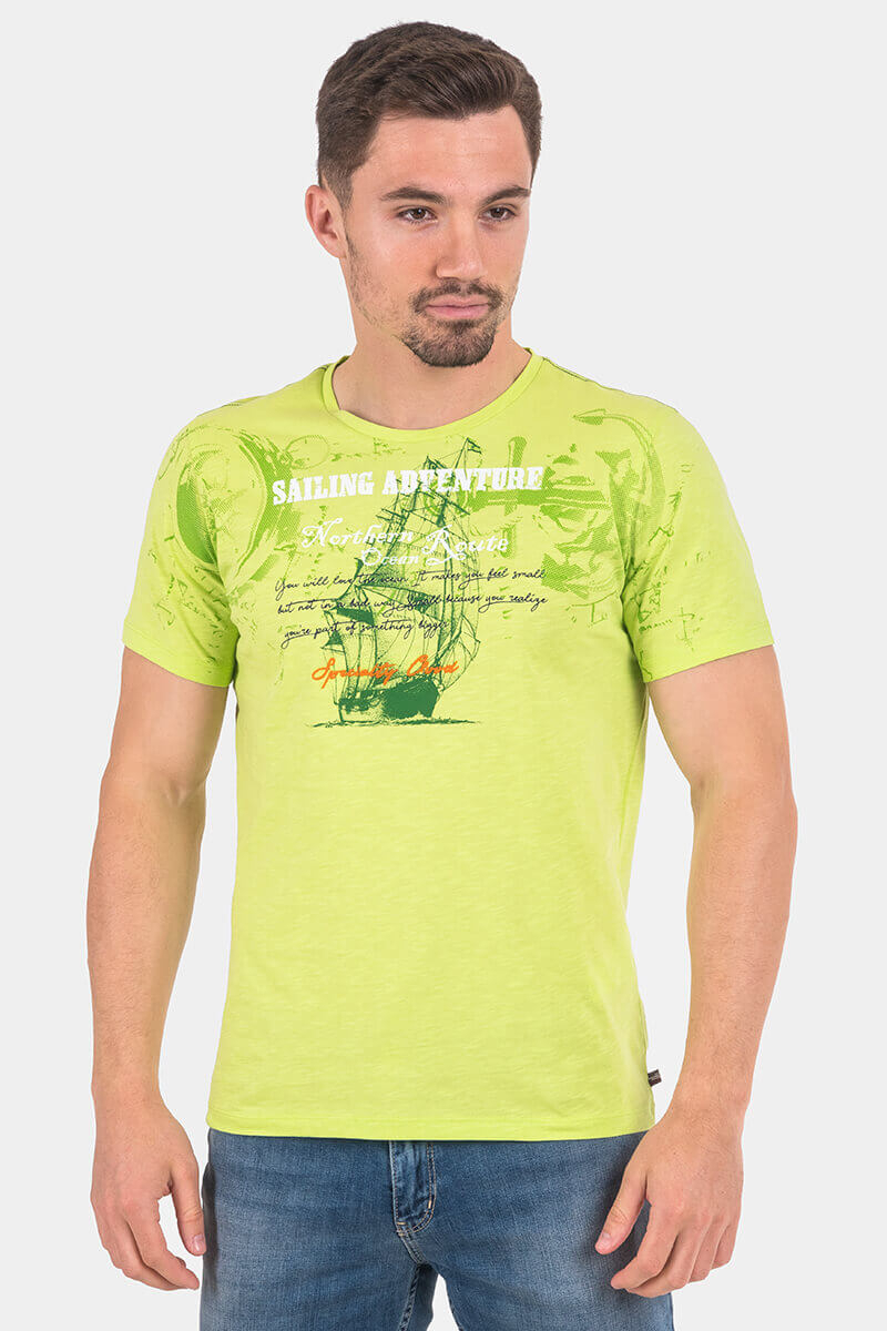 Мъжка тениска 35588-24 INDIGO Fashion