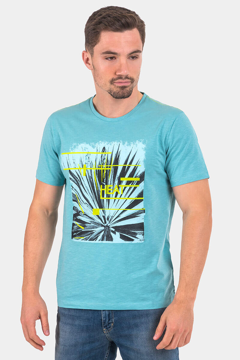 Мъжка тениска 35604 INDIGO Fashion