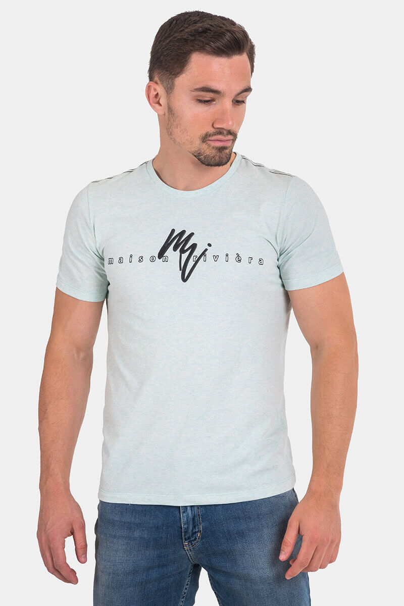 Мъжка тениска 35757-26 INDIGO Fashion