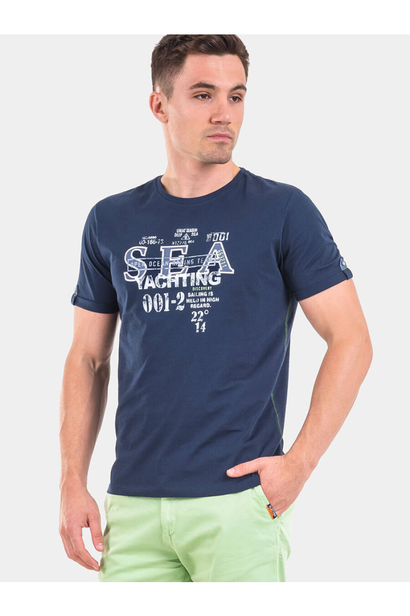 Мъжка тениска 35282-18 INDIGO Fashion