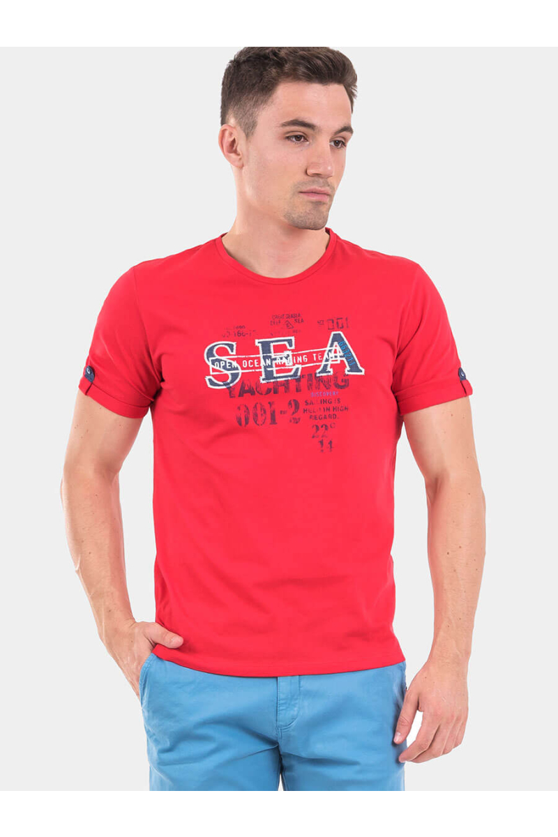 Мъжка тениска 35282-19 INDIGO Fashion