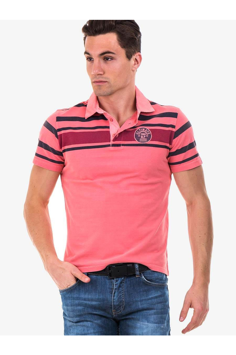 Мъжка блуза BLUE PETROL 3094-07 INDIGO Fashion